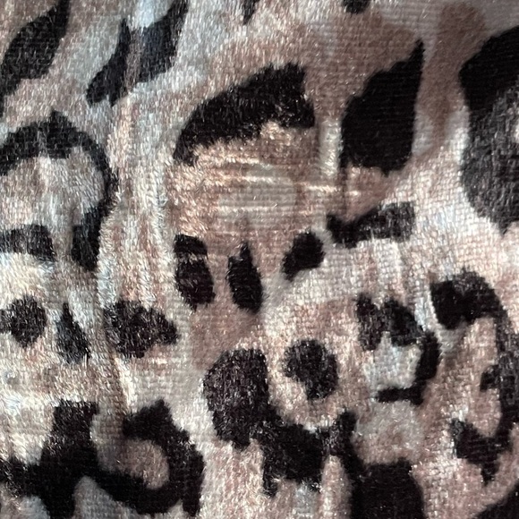Johnny Was Leopard Velvet Midi Dress XL - Picture 13 of 15